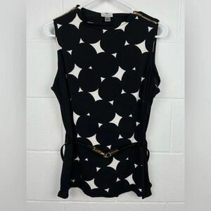 Beautiful Worthington Shirt Black & White‎ Size PL